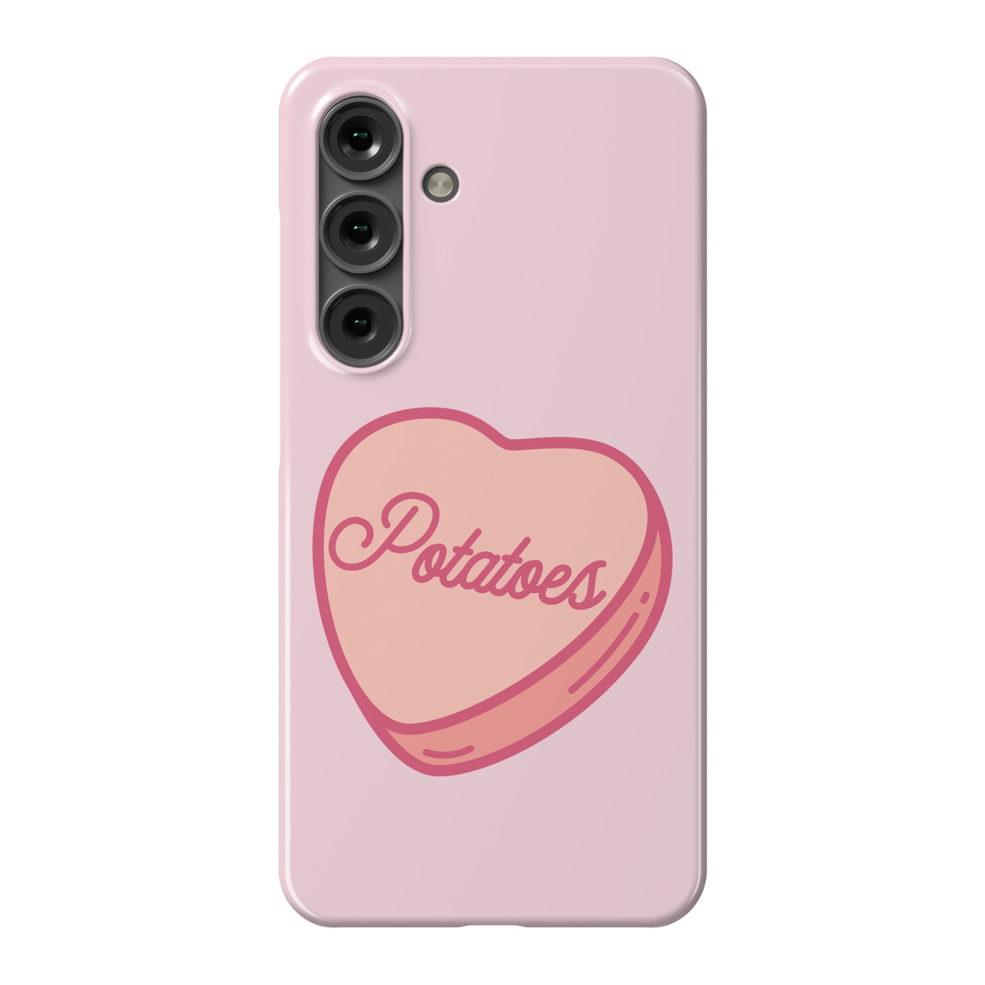 Potatoes Candy Heart Phone Case
